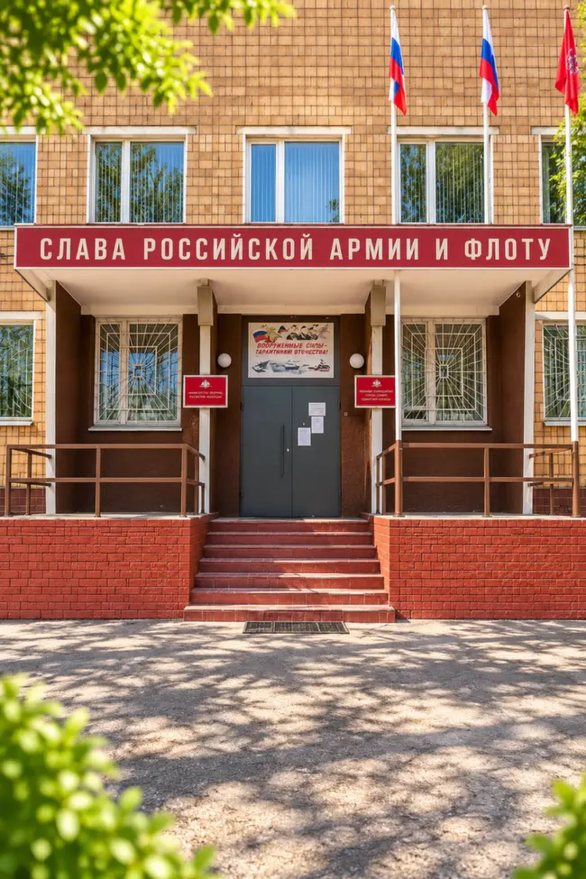 Пункт отбора на службу по контракту СВО